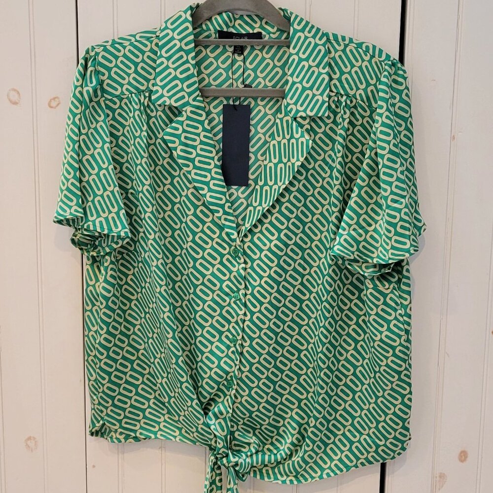 Mod Silky Blouse by Eclair